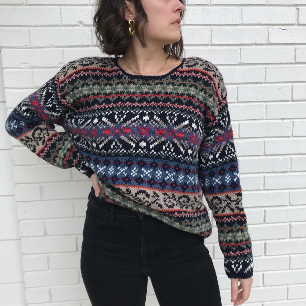 Vintage Grandpa Sweater - Picture 3 of 10